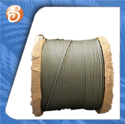 Jiangsu Steel Rope Κατασκευαστής γαλβανισμένου συρματόσχυσου 1960mpa 6x36ws+iwrc